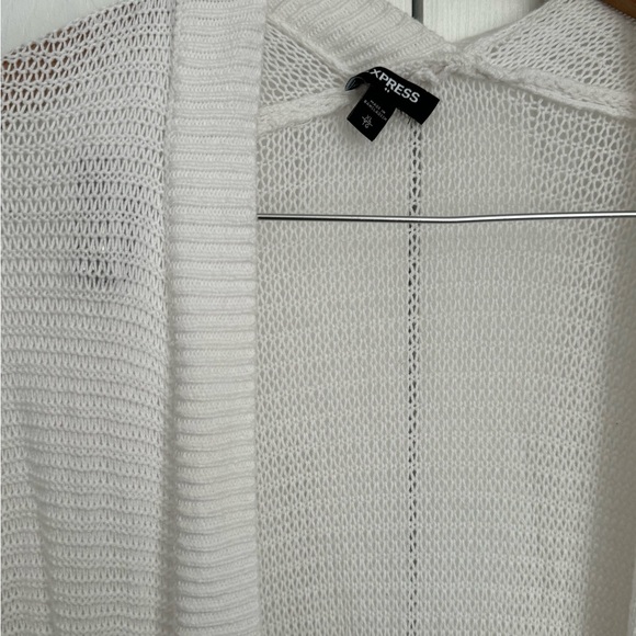 Express white duster cardigan - Picture 3 of 4